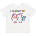 thumbnail image 3 of Inktastic I Believe in You Cute Rainbow Unicorns Boys or Girls Toddler T-Shirt, 3 of 5