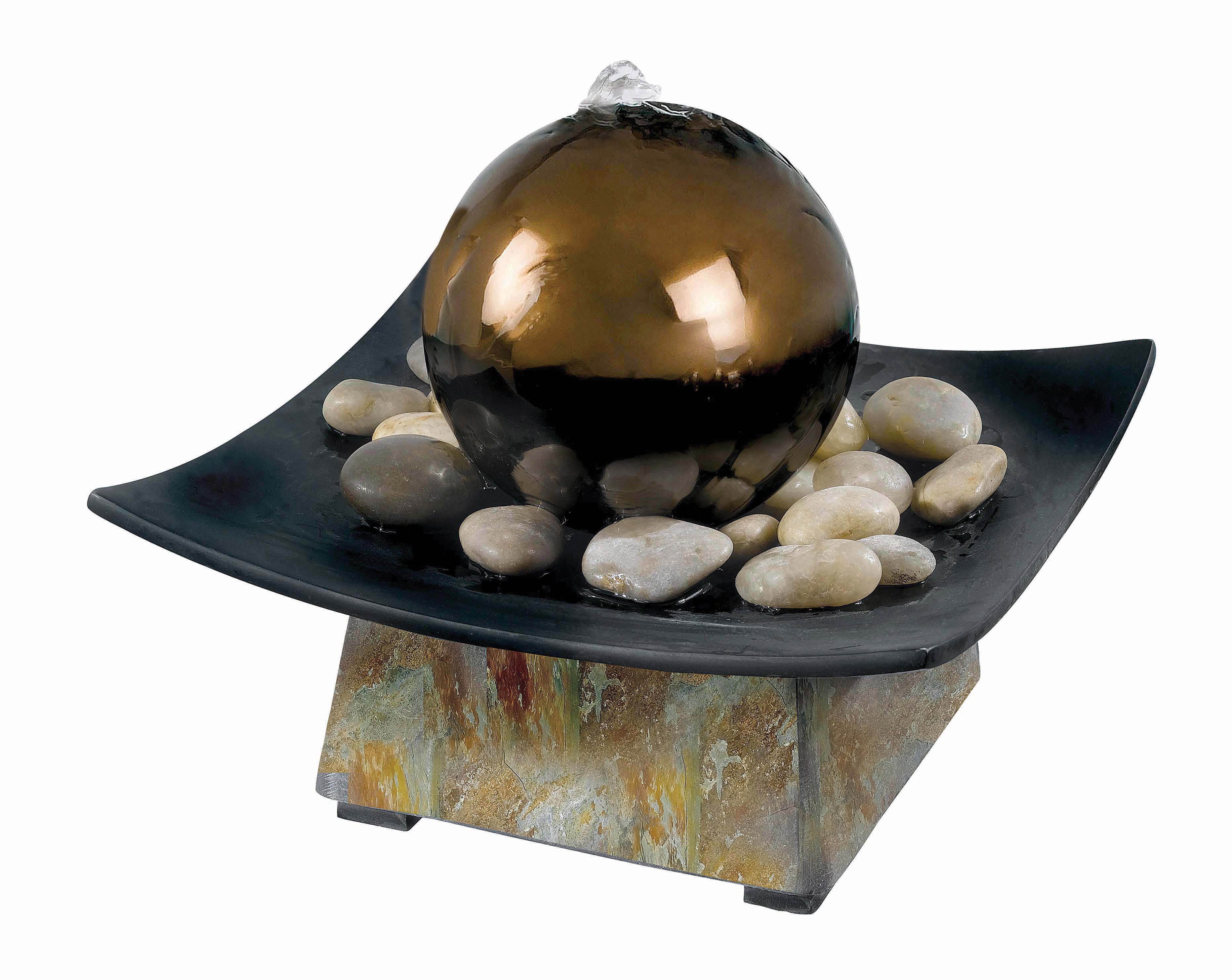 Kenroy Home Sphere Indoor Table Fountain