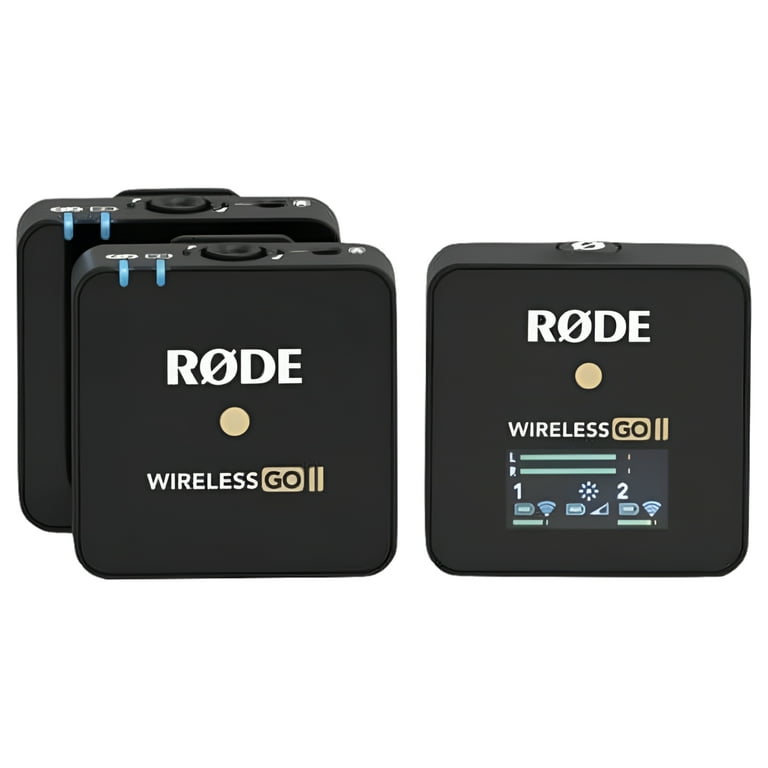 Rode Wireless GO II Compact USB Microphone System with 2