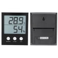 thumbnail image 4 of Digital Reptile Thermometer Hygrometer - Round Shape High Precision Humidity Temperature Meter for Lizard Reptiles Household Nursery, 4 of 5