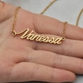 thumbnail image 3 of Vanessa Name Necklace Layered Nameplate Stainless Steel Jewelry for Women, 3 of 3