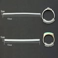 thumbnail image 3 of K-KED 2 Pcs Ring Tightener for Loose Rings Spiral Adjuster Sizer Reducer, 3 of 9