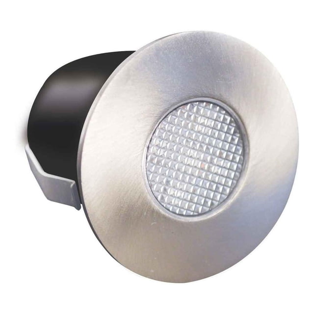Luminario Led Para Empotrar En Piso 3W Luz Blanca 60mm Adir 5714