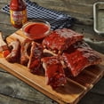 thumbnail image 2 of Frank's RedHot Smokin' Sweet BBQ Wings Sauce, 12.0 fl oz Bottle, 2 of 13