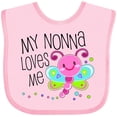 thumbnail image 3 of Inktastic My Nonna Loves Me- Cute Dragonfly Boys or Girls Baby Bib, 3 of 4