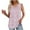 Pink, variant on ChaoHeng Tank Shirts for Women Summer Tank Tops for Women Cotton Fashion Women's Spring/Summer Solid Color Casual V-Neck Sleeveless Top Tank Top