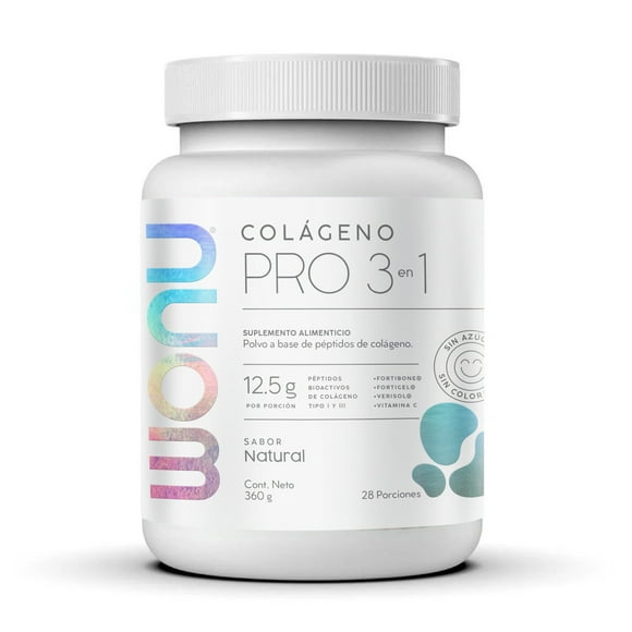 Wonu Colageno en Polvo PRO 3en1 360g