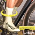 thumbnail image 3 of veloToze Tall Shoe Cover 2.0 - Covers Road Cycling Shoes - Water-proof Windproof Overshoes for Bike Rides in Spring Fall Winter Rainy Cold Weather - Bright Colors Make Road Biking Trips Safer, 3 of 5