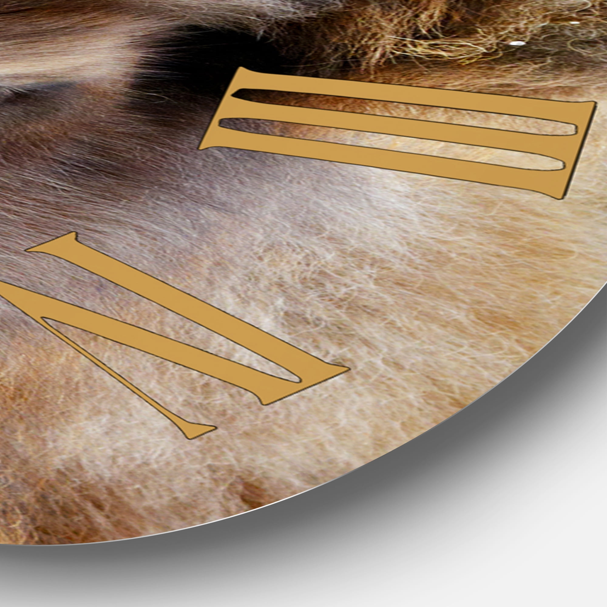 Designart 1 in Farmhouse Wall Clock