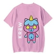 thumbnail image 2 of ItsFunneh Krew District T-shirt Women Men Crewneck Short Sleeve Tee Casual Funny Summer Tops, 2 of 3