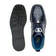 thumbnail image 2 of Belvedere Men's Dress Boot Gallardo Genuine Caiman Crocodile Navy U02, 2 of 6