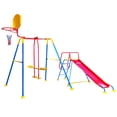 thumbnail image 1 of Columpio para niños Enerplay, Balancín, Resbaladilla y Canasta, Centro de diversión infantil 3 en 1, Columpio para jardín e interiores, Kit Completo de Entrenamiento, Columpio Manchester Plus Enerplay, 1 of 4