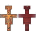 2pcs Damiano Catholic Christian Religious Gifts 9 x 6 Inch Wall Cross