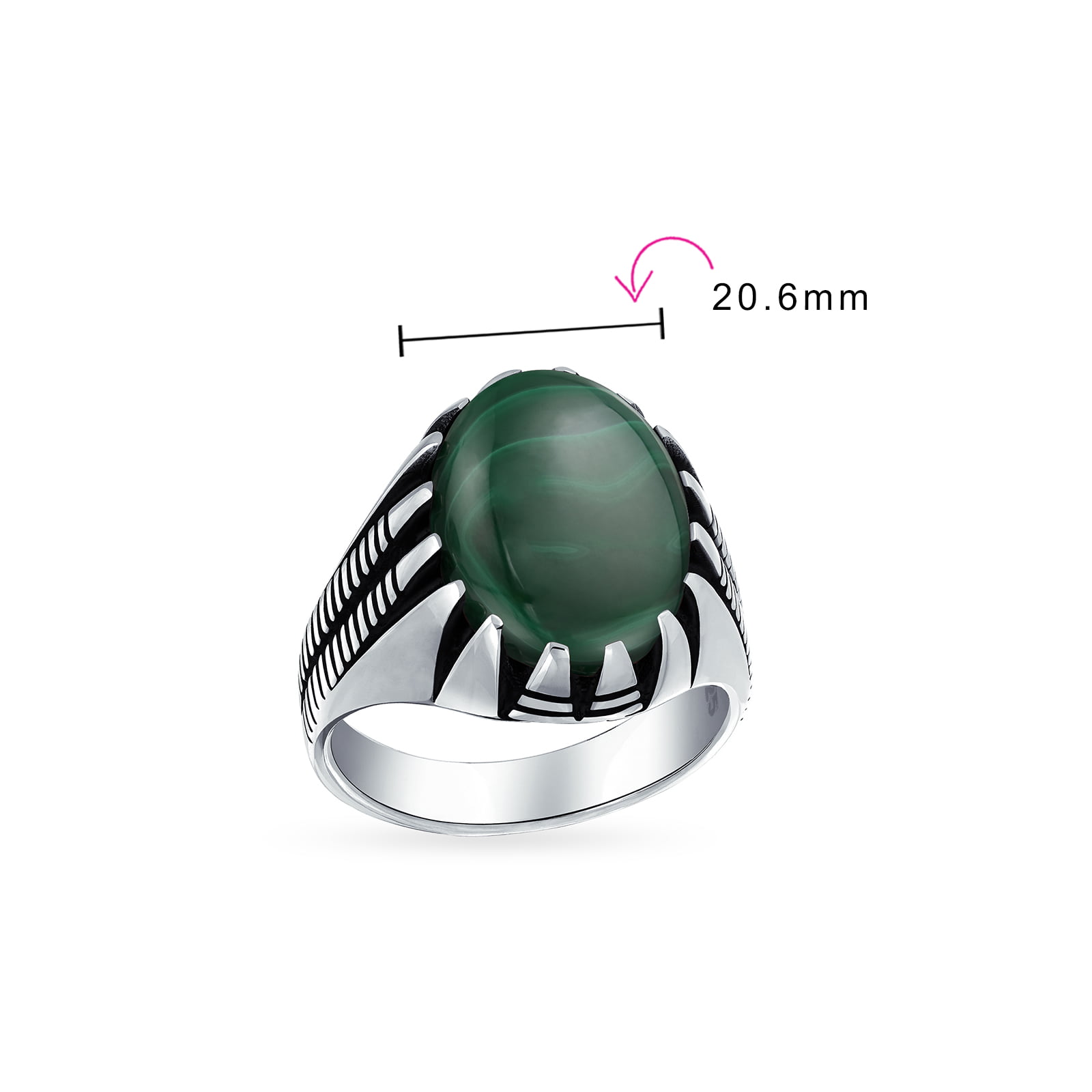 Natural Dark Green Mens Aqeeq Ring Shia Akik Agate Handmade Rings