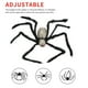 thumbnail image 3 of Araña Peluda De Halloween De 29.5 Pulgadas Con Ojos Rojos Cabeza De Calavera Araña De Felpa Decoración Pierna Ajustable Accesorios De Miedo Juguete Colgante Para Interior Y Exterior Advancent HA027547-01, 3 of 6