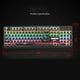 thumbnail image 3 of mecánic juegos con cable RGB retroiluminado USB Passthrough Efectos de iluminación LED Controles multimedia Computadora Computadora Máqu Tapa de tecla cuadrada blanca Yotijar Teclado mecánico, 3 of 10