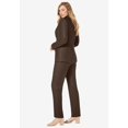 thumbnail image 4 of Jessica London Women's Plus Size Two Piece Single Breasted Pant Suit Set, 4 of 6