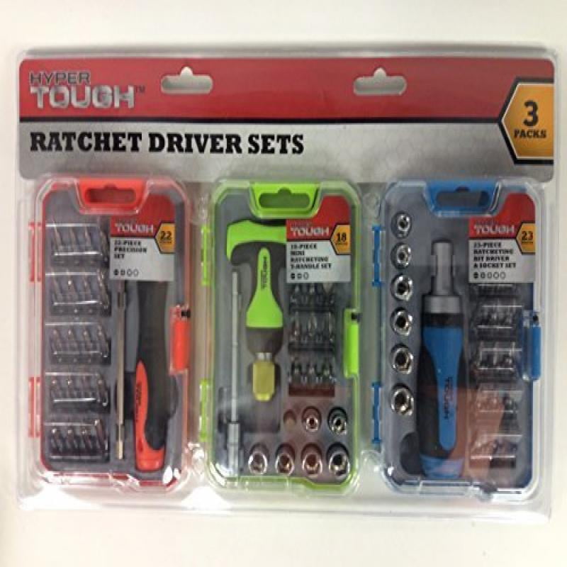 Hyper Tough 3Piece Ratchet Driver Set Walmart Inventory Checker