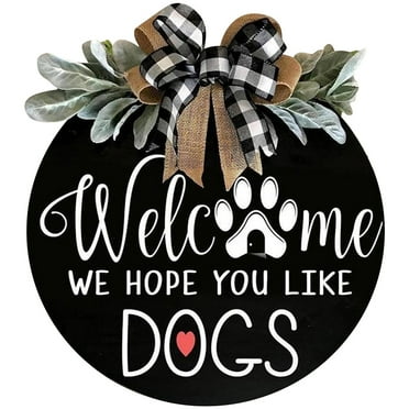 Christmas Savings Clearance! Cbcbtwo Welcome Sign for Front Door, 11 inch Round Wooden Hanging Sign Farmhouse Porch Front Decoration Rustic Art Design, for Home, Restaurant, Shop Gift on Clearance