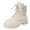 Beige, variant on Women's Snow Boots Warm Winter Fashion Boots Breathable Thermal Boots with Fleece Lined Thick Soft Sole Flatform Cold Weather Daily Outfit Party Club Footwear