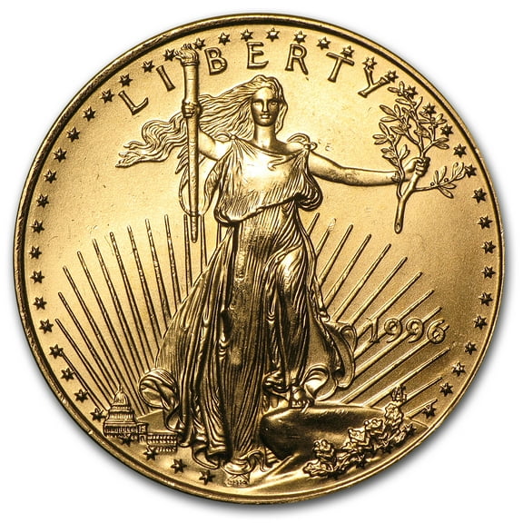 1996 1/2 oz American Gold Eagle BU
