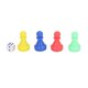 thumbnail image 2 of Ludo Chess Set Folding Roll Up Board Game Pad with 16 Chess Pieces 1 Dice Family Ludo Learning Game for Kids Adults, 2 of 4