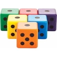 thumbnail image 2 of Us Games Color My Class® 3" Multicolor Foam Dice, 2 of 2