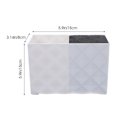 thumbnail image 3 of 1pc Double Slots Scissors Holder Hair Clips Storage Box Hairdressing Tools Organizer for Home Shop White, 3 of 8