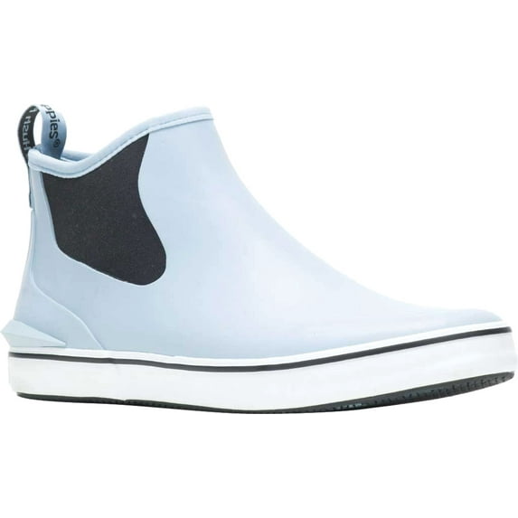 Women's Hush Puppies Rain Sneaker Blue Dusk Rubber 6 M