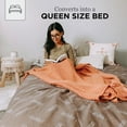 thumbnail image 4 of CordaRoy's Chenille Convertible Bean Bag Chair, Queen Classic, Espresso, 4 of 14