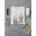 thumbnail image 3 of Prague Doodle Landmark Tee Men's -Image by Shutterstock, 3 of 4