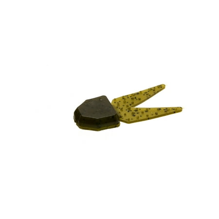 Zoom Small Salty Chunk Jig Trailer 2.5 inches Green Pumpkin
