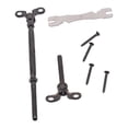 thumbnail image 4 of Rongfmy Cables Railing Hardware Kit Spare Part Angle 180 degree Adjustable Stainless Steel Black Style B, 4 of 9