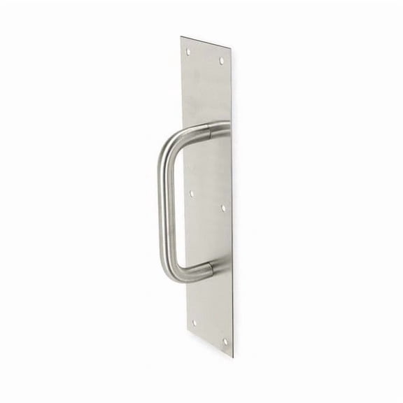 Rockwood Pull Plate,Round Grip,Aluminum,4 x16 In 102 X 70C.28