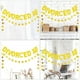 thumbnail image 4 of 2 unids divorciado AF divorciado party decorativo brillante banners fiesta de fiesta (dorado), 4 of 6