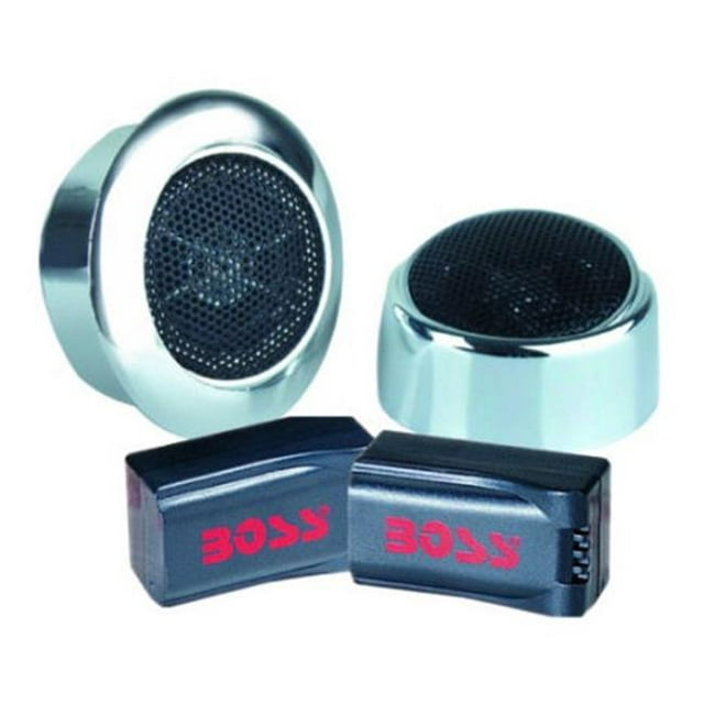 Boss 250W Dome Tweeter with X-over chrome - AVA-TW19