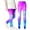 1-A1457, variant on Kiijoy Girls Galaxy Starry Sky Print Leggings Base Layer Pants Stretch Tights, Sizes 1-12