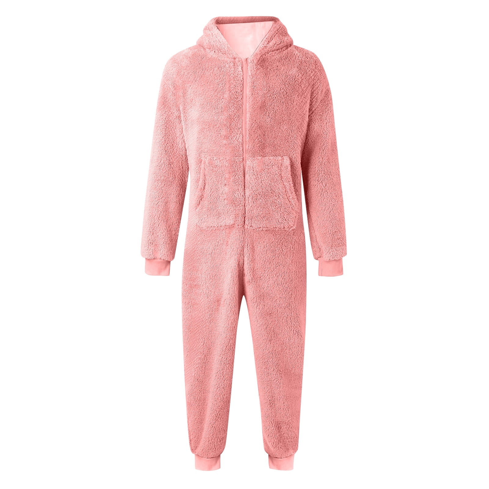Adeawade Toddler Boys Summer Onesie 15-16 Years Long Sleeve Round Neck Boys Warm Hooded Onesie Jumpsuit Winter Warm Lined Pajama Outfit For Toddler Kids Classic Playsuit Pink