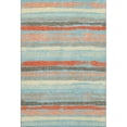 thumbnail image 2 of Addison Rugs Mayfield Premium Machine Washable Transitional Stripes Sky Rectangle Rug, 8' x 10', 2 of 6