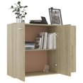thumbnail image 4 of vidaXL Sideboard Sonoma Oak 105x30x75 cm Engineered Wood, 4 of 5