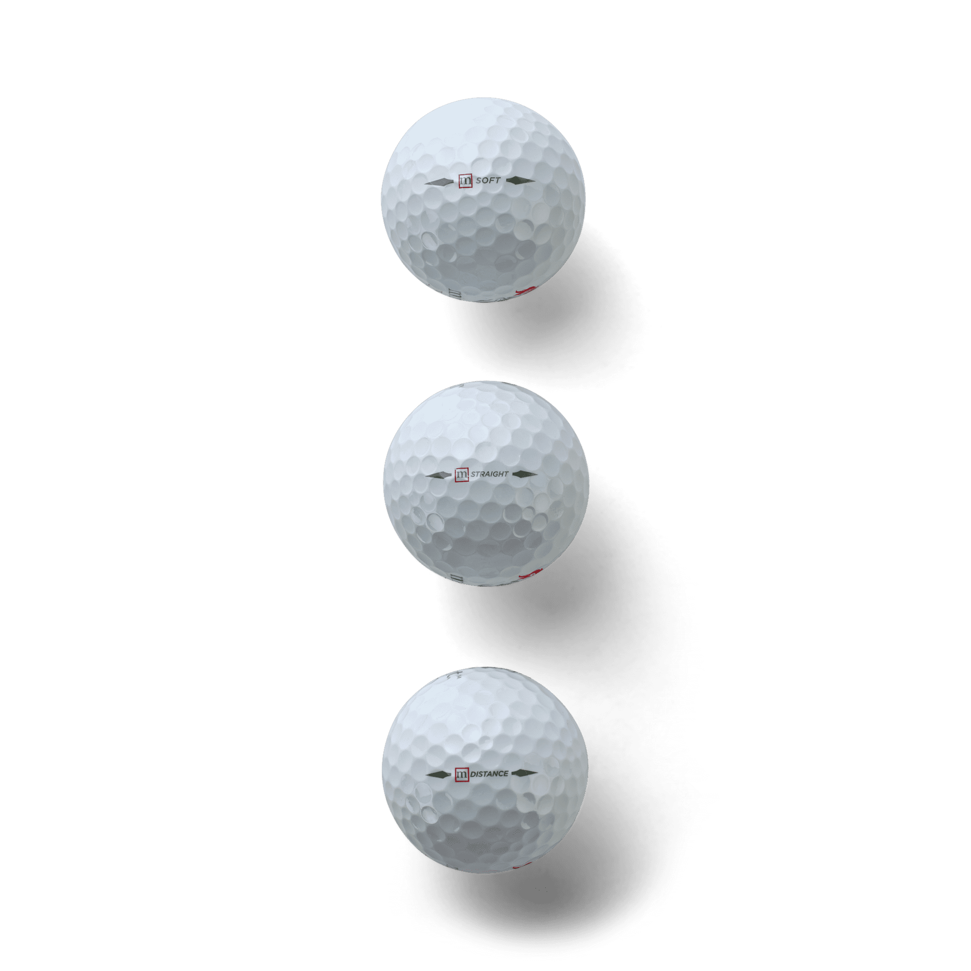 Mint Sport MintGOLF 12-Pack Golf Balls, Maximum Spin & Long Distance Straight Flight with Durable Cover