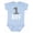 AE-Light Blue, variant on Inktastic 1st Birthday Boy Checkered Number Boys Baby Bodysuit