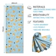 thumbnail image 2 of Cute Shiba Inu Hot Yoga Mat Towel Non Slip for Hot Yoga - Quick-Drying Yoga Mat Cover with 4 Corner Pockets with Travel Bag - Hot Yoga Towel Non Slip 74"x26", 2 of 6