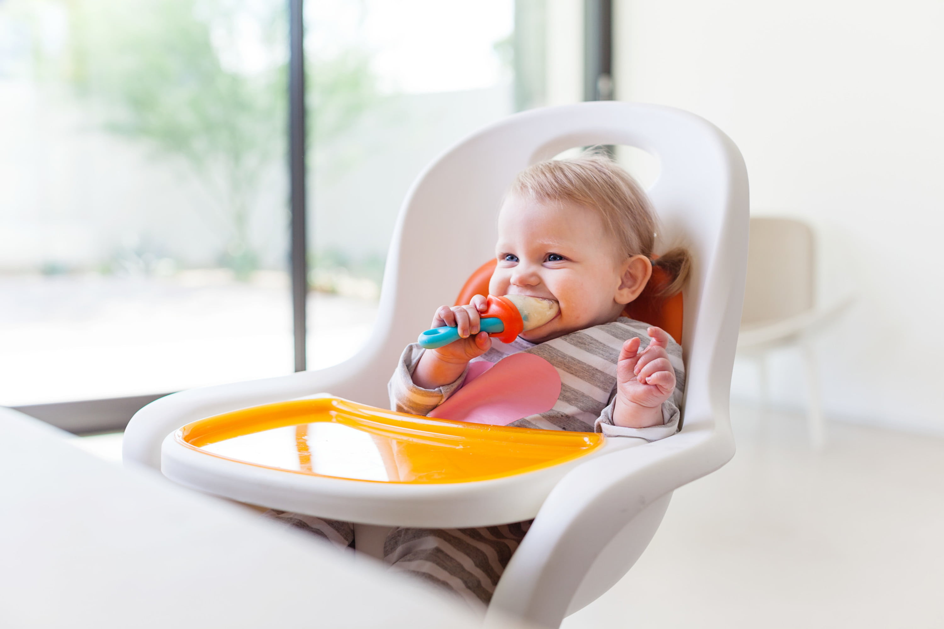 Boon Pulp Silicone Baby Fruit Feeder - Soft Silicone Baby Feeding - Fruit  and Vegetable Baby Led Weaning Supplies - Baby Feeding Essentials 