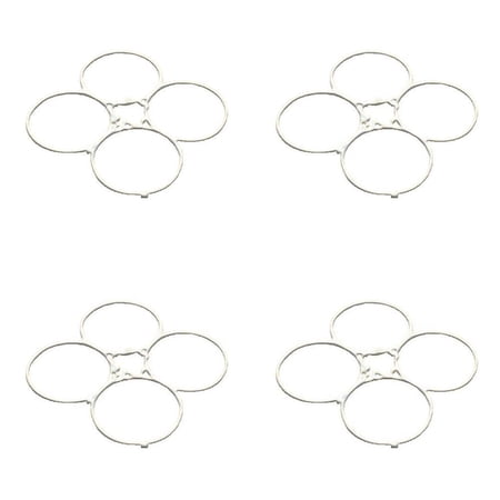 HobbyFlip Nano Quadcopter Protection Cover Guard Propeller H111-10 Compatible with Hubsan Nano Q4 H111 4 Pack