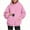 01 Pink, variant on Fewfanhot Womens Hoodies Fall Hooded Sweatshirts Long Sleeve Half Zip Cropped Hoodies Pullover Winter Fashion Clothes
