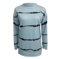 thumbnail image 4 of Gibobby Casual Sudadera para Mujer Sudadera delgada y ligera con gráficos divertidos de manga larga para mujer(Azul celeste,XG), 4 of 5