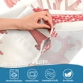 thumbnail image 5 of Yayeee Kitchen Curtains Tier Set of 2 Light Filtering 57"x24" Over Sink Window Panels, Starfish Seashell, 5 of 7