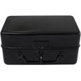 thumbnail image 6 of Bin Buddy Black Steel Metal Lock Box For Padlock  Size 8" x 4.5" x 4" Design  Great For Securely Storing Cash, Passport, Jewelry, and All Other Valuables, 6 of 6