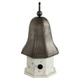 thumbnail image 2 of 3R Studios Decorative Metal Birdhouse, 2 of 6
